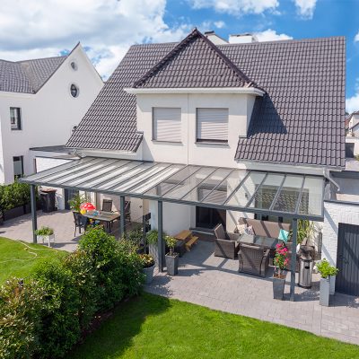 Terrassenüberdachung groß