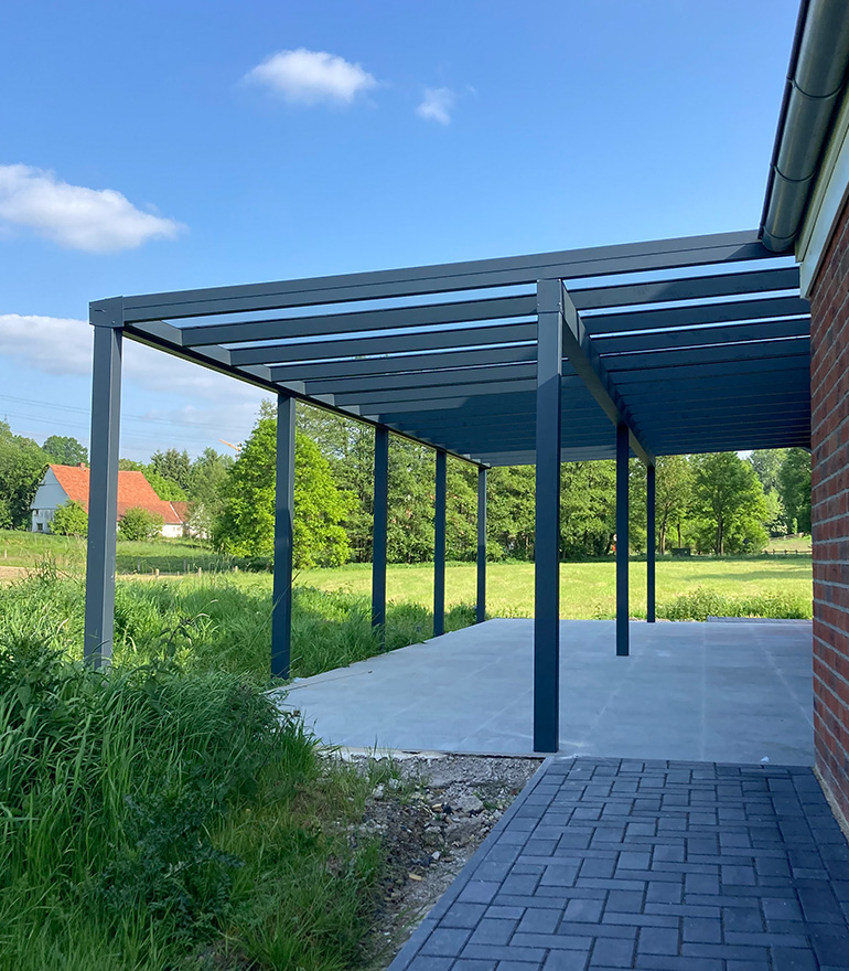 Terrassenüberdachung groß